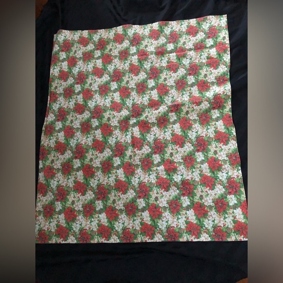 Vtg Holiday Print Tablecloth - Picture 4 of 6
